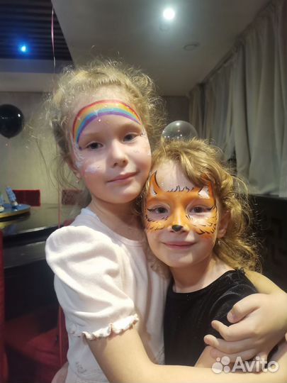 Аквагрим на мероприятие для детей