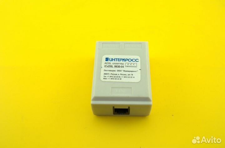 Adsl Сплиттер icxdsl 9930-04