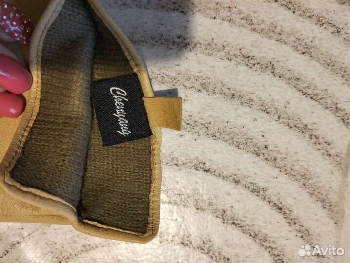 Перчатки женские кожаные 8 размер