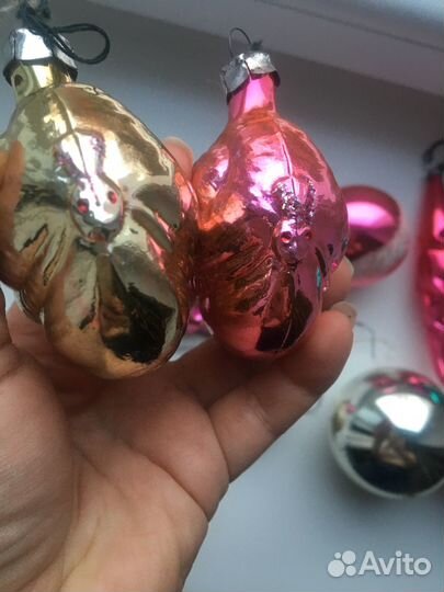 Елочные игрушки СССР одним лотом