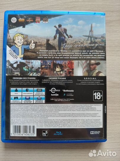 Игры на ps4 Fallout 4