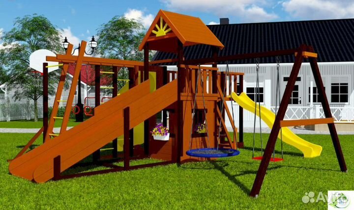 Детская площадка для игры