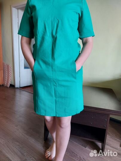 Платье зеленое baon 48 50