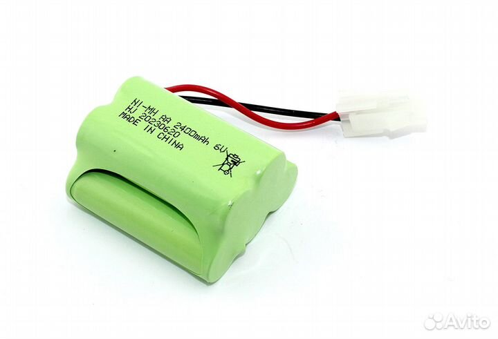 Аккумулятор Ni-Mh 6V 2400 mAh AA Row разъем 5559