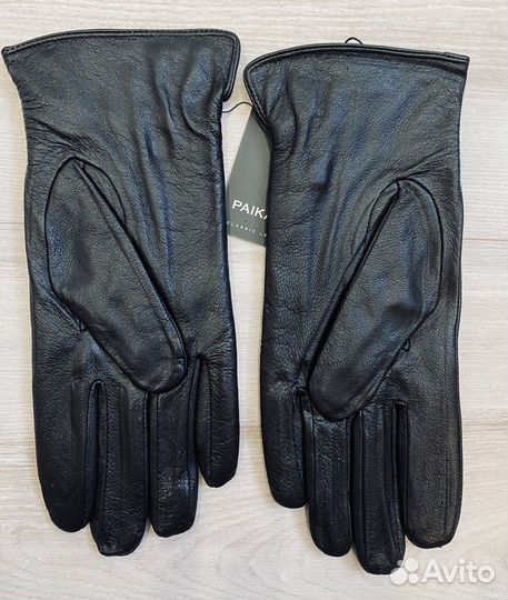 Перчатки женские кожаные