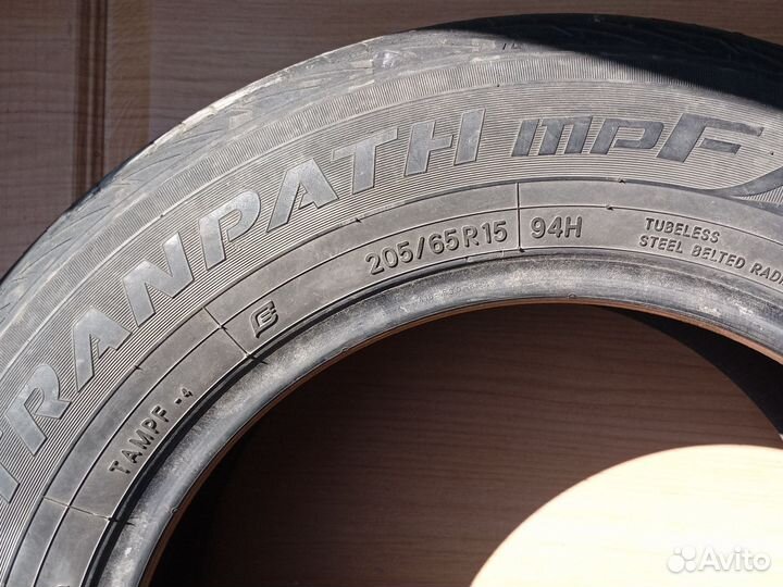 Toyo Tranpath mp7 205/65 R15