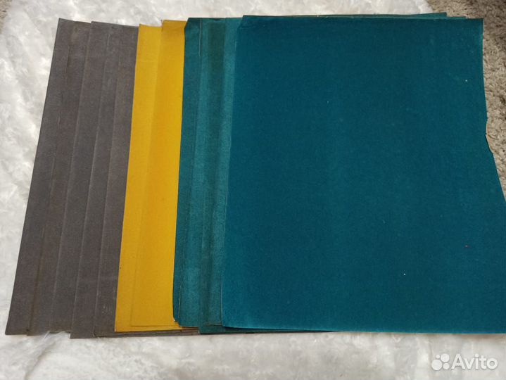 Бархатная бумага СССР