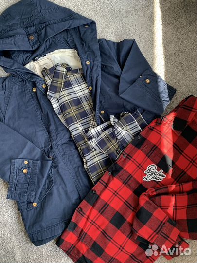 Одежда пакетом хs-s, женские рубашки пакетом