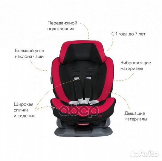 Кресло детское автомобильное Swing Moon, группа