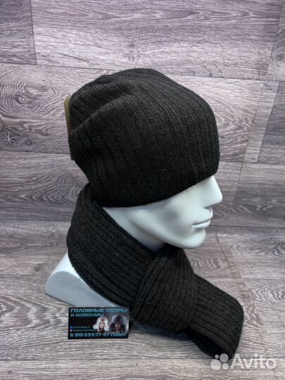 Шапка мужская вязаная, ozzi