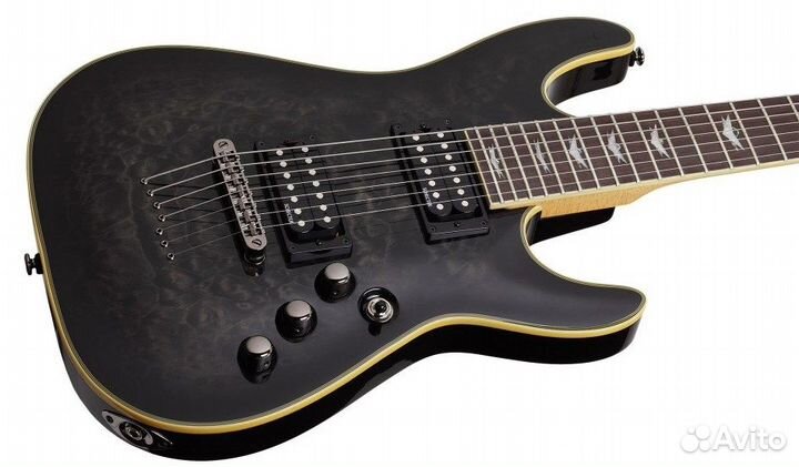 Электрогитара Schecter omen extreme-7 stblk