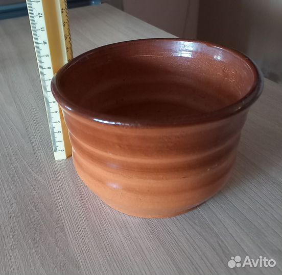 Горшок цветочный керамический