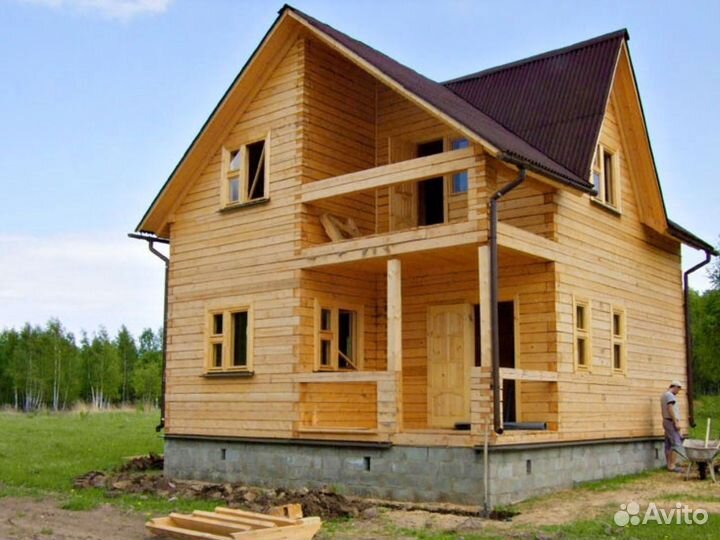 Строительство домов бань беседок