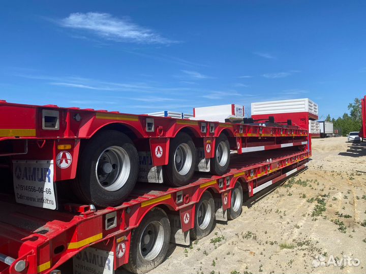 Полуприцеп трал (тяжеловоз) AMUR LYR9606TDP, 2024