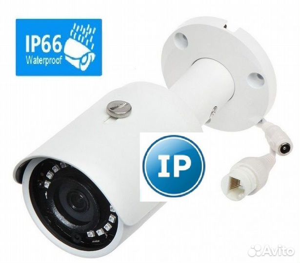 Цифровое IP видеонаблюдение (комплекты,камеры)