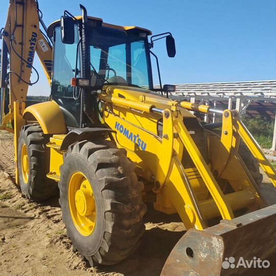 Экскаватор-погрузчик Komatsu WB97S-2, 2005