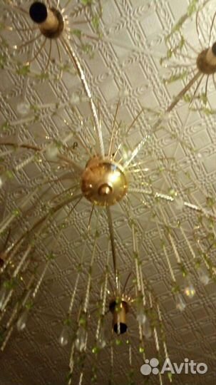 Люстра хрусталь Чехия