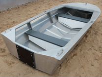 Алюминиевая лодка Мста-Н 3 м., новая, с вёслами