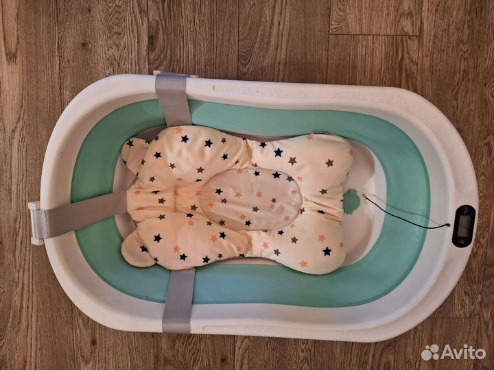 Ванночка для купания с термометром