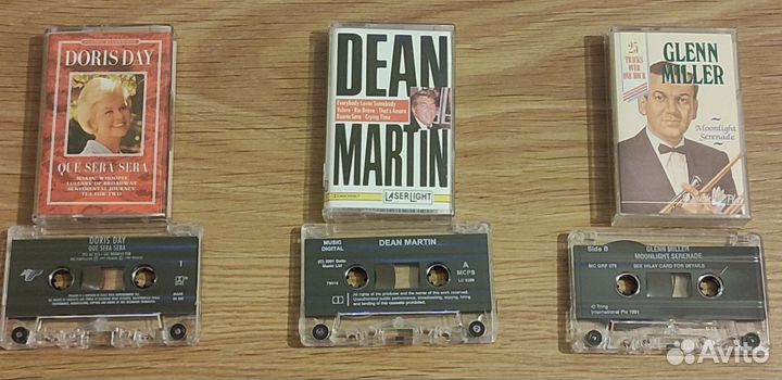 Аудиокассеты с записью. Европа