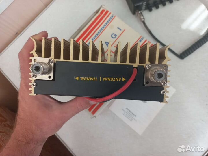 Автомобильная рация President James + усилитель