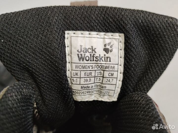 Jack wolfskin ботинки Texapore 39