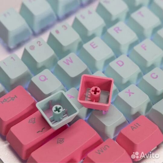 Кейкапы Tai-Hao PBT Backlit Miami Lights