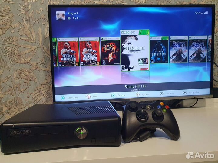 Игровая приставка xbox 360 прошитая freeboot 320гб