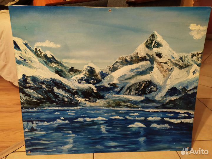 Картина Ледяные горы