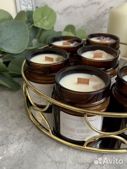 Арома свечи из соевого воска