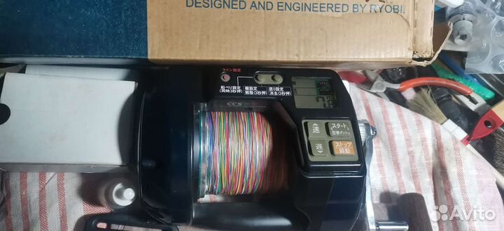 Электрокатушка морская Ryobi VS900L