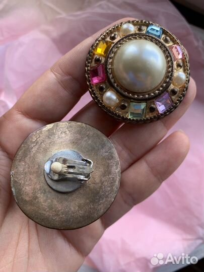 Винтажные клипсы usa