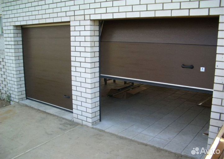 Секционные ворота для автомоек и сто