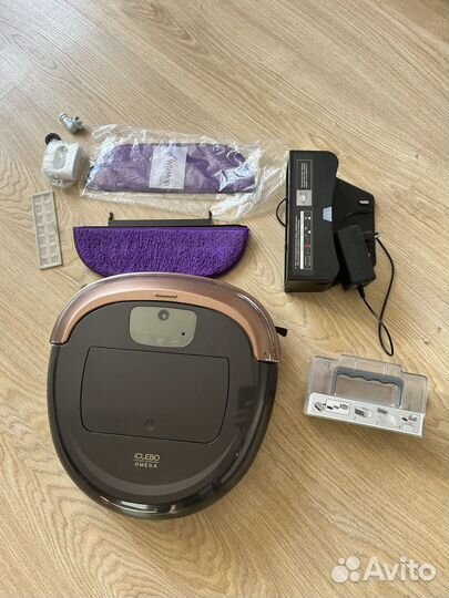 Робот пылесос iclebo omega