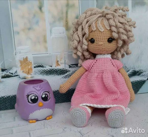 Вязаная кукла