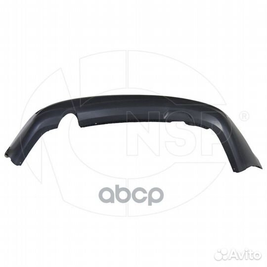 Бампер задний volkswagen Polo V sedan (15-20)