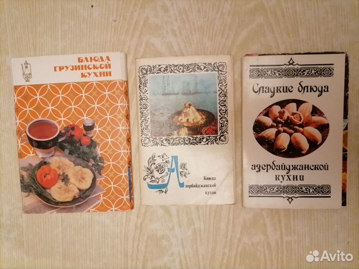 Наборы открыток с кулинарными рецептами