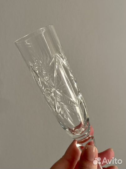 Бокал хрусталь СССР 3 шт