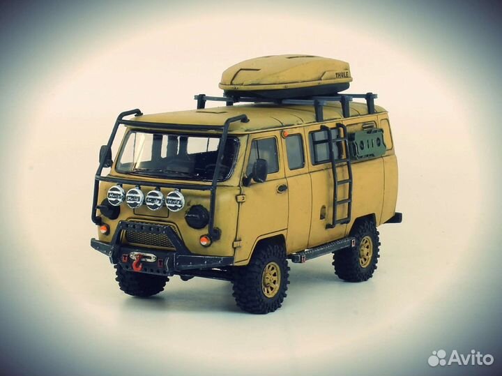 Дополнения для сборных моделей УАЗ-3909 (1/43)