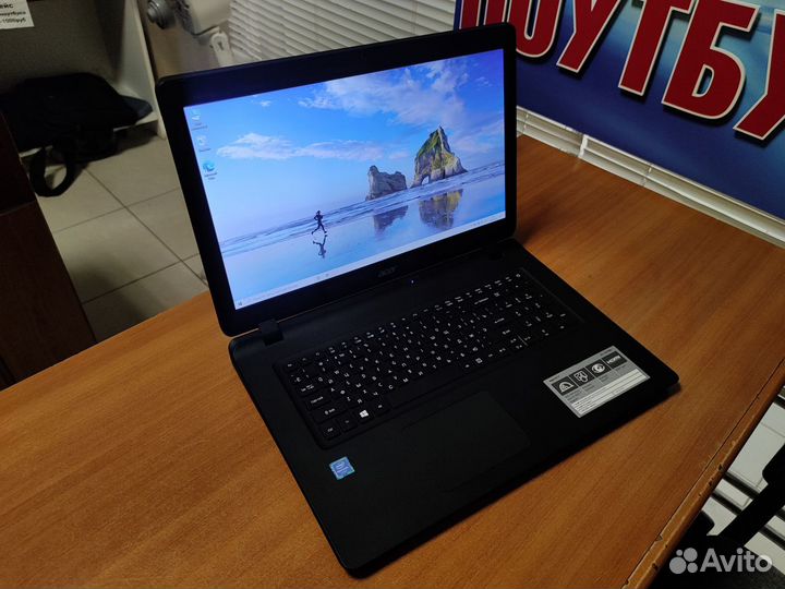 Ноутбук Acer бу / ssd / для работы / 17 дюймов