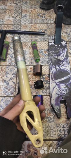 Запчасти для трюкового самоката