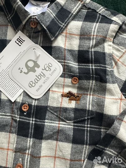 Рубашка для мальчика 92