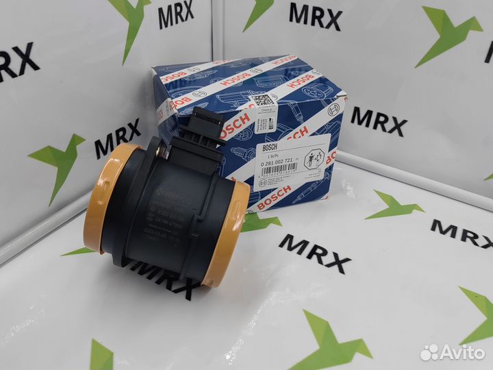 Датчик массового расхода воздуха 0281002721