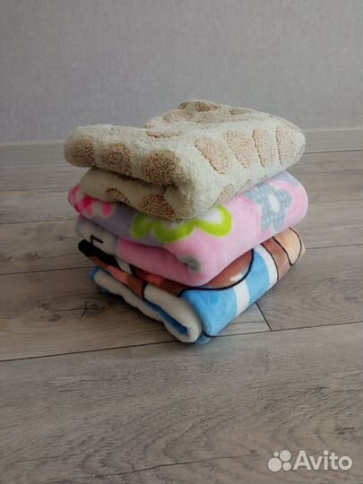 Детский плед в кроватку/коляску