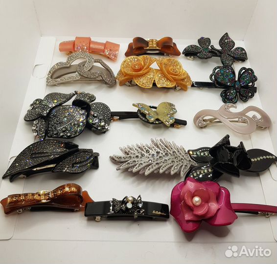 Заколки для волос из пластика