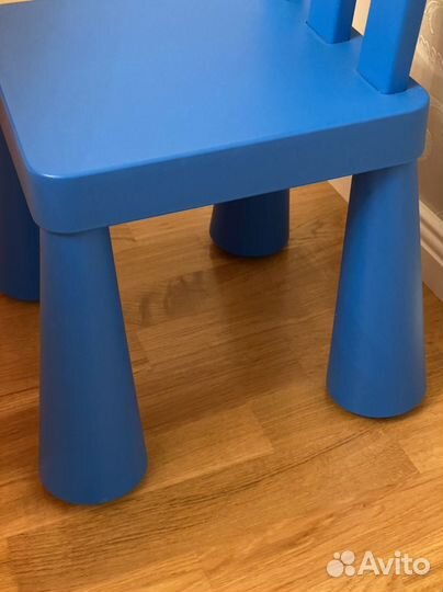 Детский стол и стул IKEA маммут