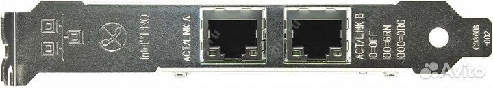 Сетевая карта intel (R) PRO/1000 PT dual port