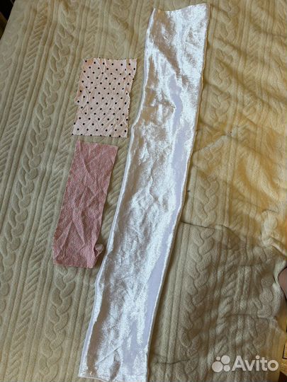 Ткань, клепки, тесемки