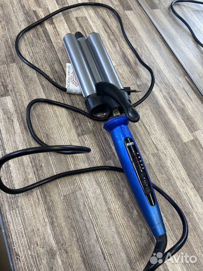 Плойка тройная для волос