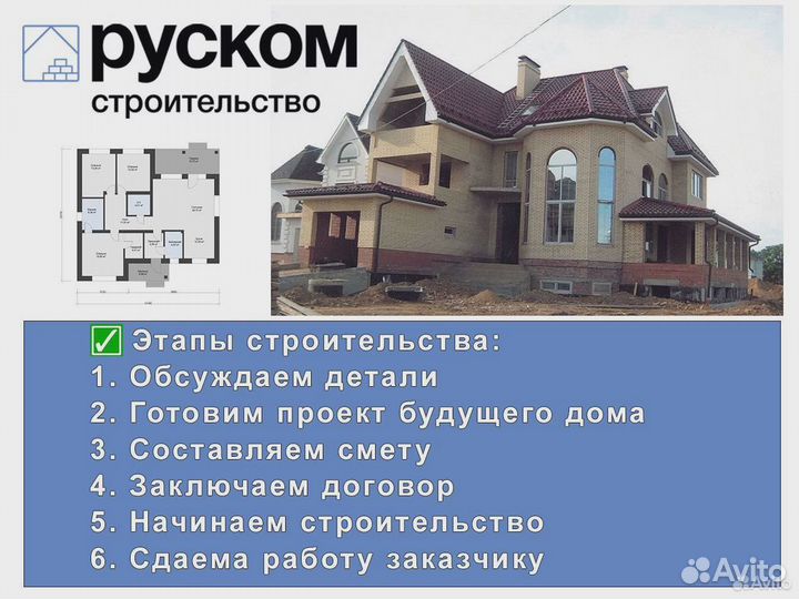 Дом под ключ строительство